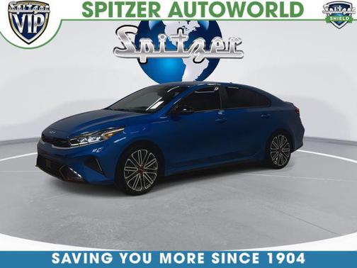 Sporty Blue 2023 Kia Forte GT