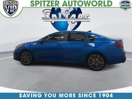 Sporty Blue 2023 Kia Forte GT