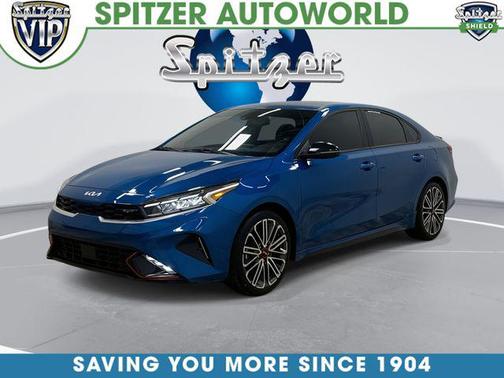 Sporty Blue 2023 Kia Forte GT