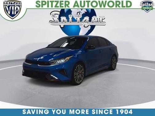 Sporty Blue 2023 Kia Forte GT