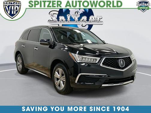 Majestic Black Pearl 2020 Acura MDX 3.5L