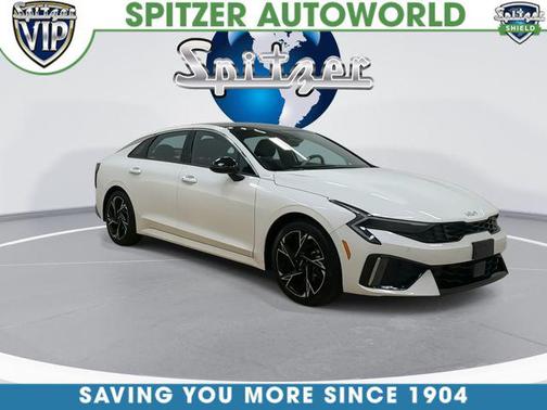 Snow White Pearl 2025 Kia K5 GT-Line