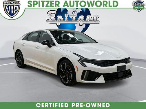 Snow White Pearl 2025 Kia K5 GT-Line