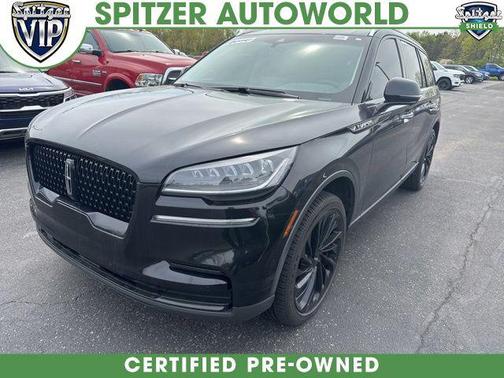 Infinite Black Metallic Clearcoat 2023 Lincoln Aviator Reserve AWD