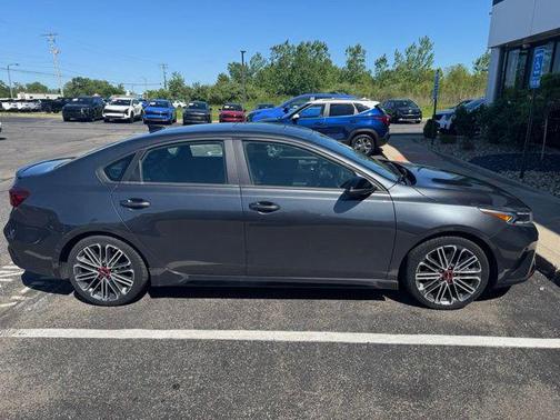 Gravity Gray 2022 Kia Forte GT