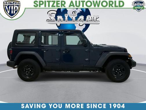 Fathom Blue Pearlcoat 2025 Jeep Wrangler Sport