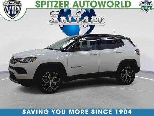 Bright White Clearcoat 2024 Jeep Compass Limited