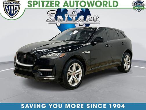 Black 2017 Jaguar F-PACE 35t R-Sport