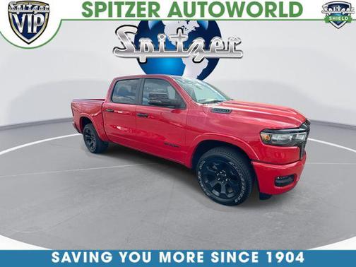 Flame Red Clearcoat 2025 RAM 1500 Big Horn/Lone Star