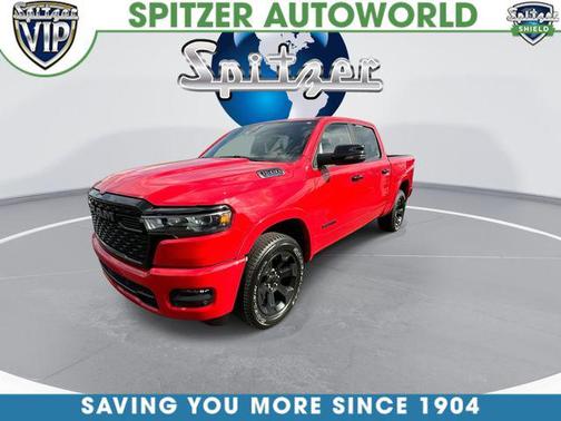 Flame Red Clearcoat 2025 RAM 1500 Big Horn/Lone Star