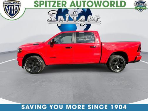 Flame Red Clearcoat 2025 RAM 1500 Big Horn/Lone Star