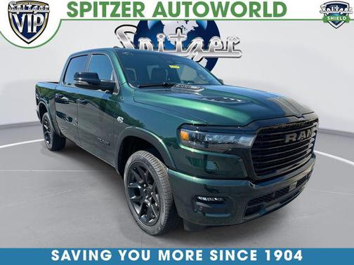 Serrano Green Metallic 2026 RAM 1500 Laramie