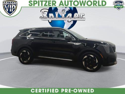 Aurora Black Pearl 2025 Kia Sorento Hybrid SX Prestige