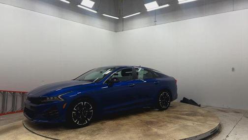 Sapphire Blue 2022 Kia K5 GT-Line