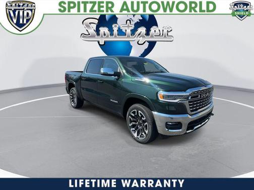 Serrano Green Metallic 2026 RAM 1500 Longhorn