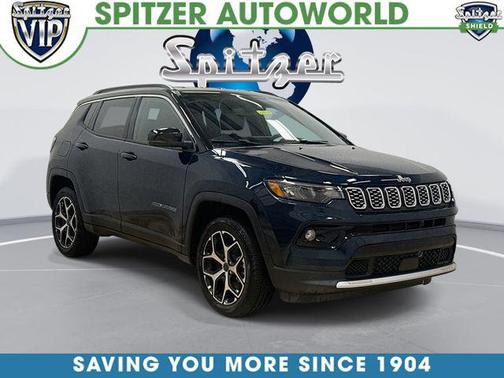 Fathom Blue Pearl Coat 2026 Jeep Compass Limited