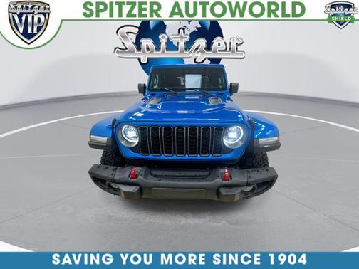 Hydro Blue Pearlcoat 2024 Jeep Gladiator Rubicon