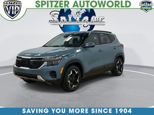 Pluton Blue 2024 Kia Seltos EX