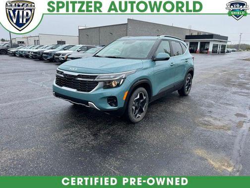 Pluton Blue 2024 Kia Seltos EX