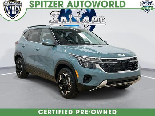 Pluton Blue 2024 Kia Seltos EX
