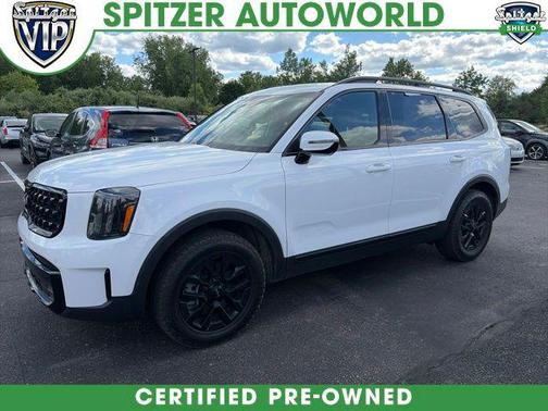 Glacial White Pearl 2024 Kia Telluride SX Prestige X-Pro