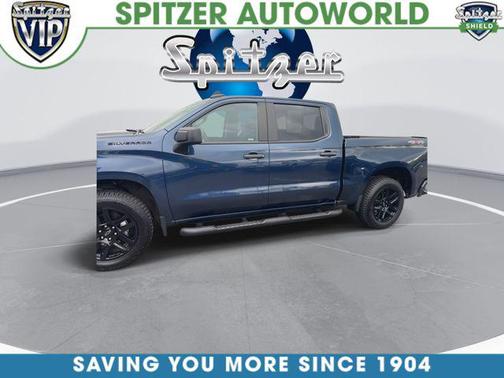 Northsky Blue Metallic 2021 Chevrolet Silverado 1500 Custom