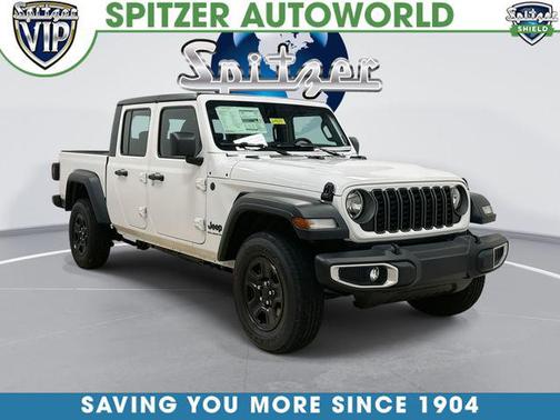 Bright White Clearcoat 2026 Jeep Gladiator Sport