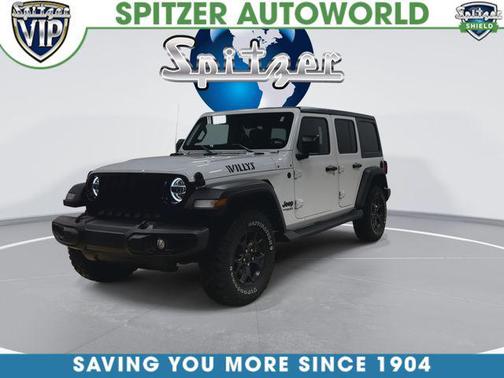 Bright White Clearcoat 2021 Jeep Wrangler Willys