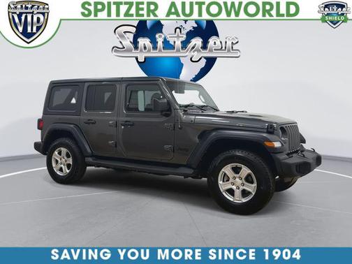 Granite Crystal Metallic Clearcoat 2021 Jeep Wrangler Unlimited Sport
