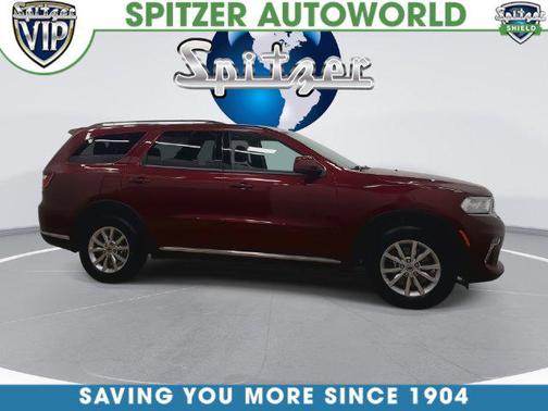 Octane Red Pearlcoat 2021 Dodge Durango SXT Plus