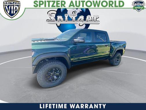 Serrano Green Metallic 2026 RAM 1500 RHO Crew Cab 4x4 5'7' Box