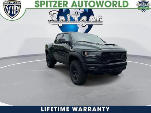 Serrano Green Metallic 2026 RAM 1500 RHO Crew Cab 4x4 5'7' Box