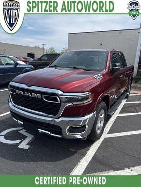 Delmonico Red Pearlcoat 2025 RAM 1500 Big Horn/Lone Star