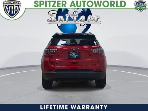 Red Hot Pearlcoat 2026 Jeep Compass Limited