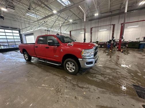 Flame Red Clearcoat 2024 RAM 3500 Big Horn Crew Cab 4x4 8' Box