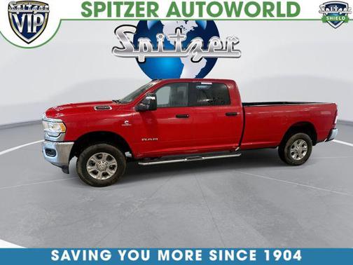 Flame Red Clearcoat 2024 RAM 3500 Big Horn Crew Cab 4x4 8' Box