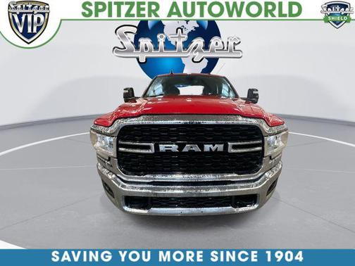 Flame Red Clearcoat 2024 RAM 3500 Big Horn Crew Cab 4x4 8' Box