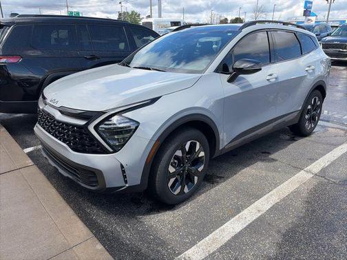 Wolf Gray 2024 Kia Sportage X-Line