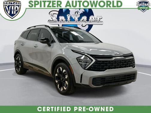 Wolf Gray 2024 Kia Sportage X-Line