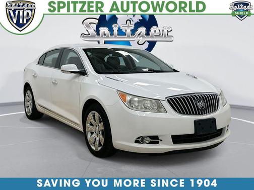 Summit White 2013 Buick LaCrosse Leather