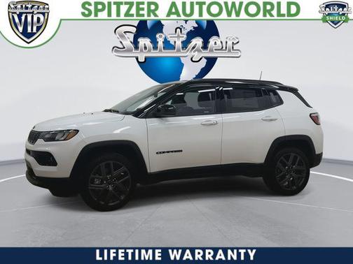 Bright White Clearcoat 2026 Jeep Compass Limited