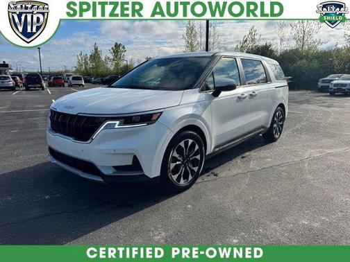 Snow White Pearl 2024 Kia Carnival EX