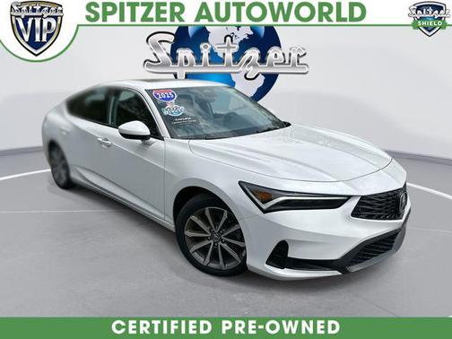 Platinum White Pearl 2025 Acura Integra Base