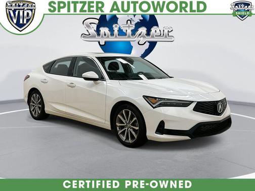 Platinum White Pearl 2025 Acura Integra Base
