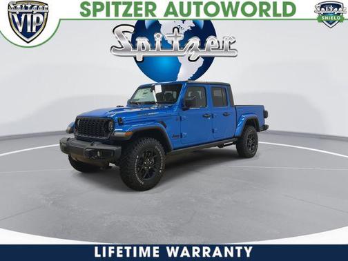 Hydro Blue Pearlcoat 2026 Jeep Gladiator Willys 4x4