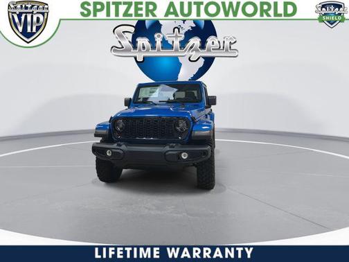 Hydro Blue Pearlcoat 2026 Jeep Gladiator Willys 4x4