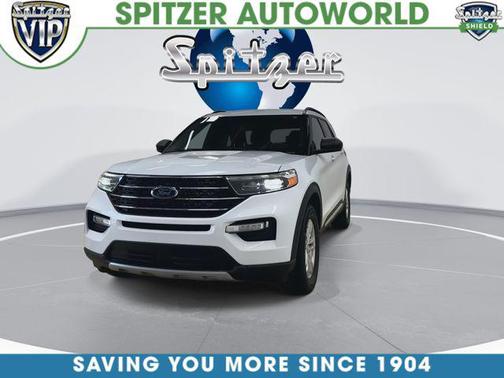 Oxford White 2020 Ford Explorer XLT