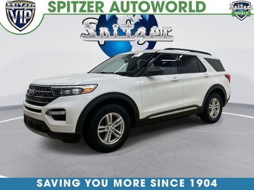 Oxford White 2020 Ford Explorer XLT