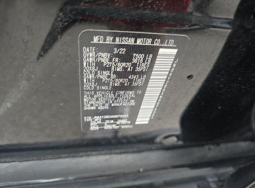 2022 Nissan Armada SL