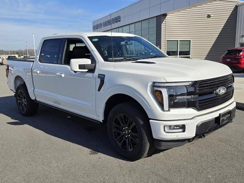 Star White 2025 Ford F-150 Platinum
